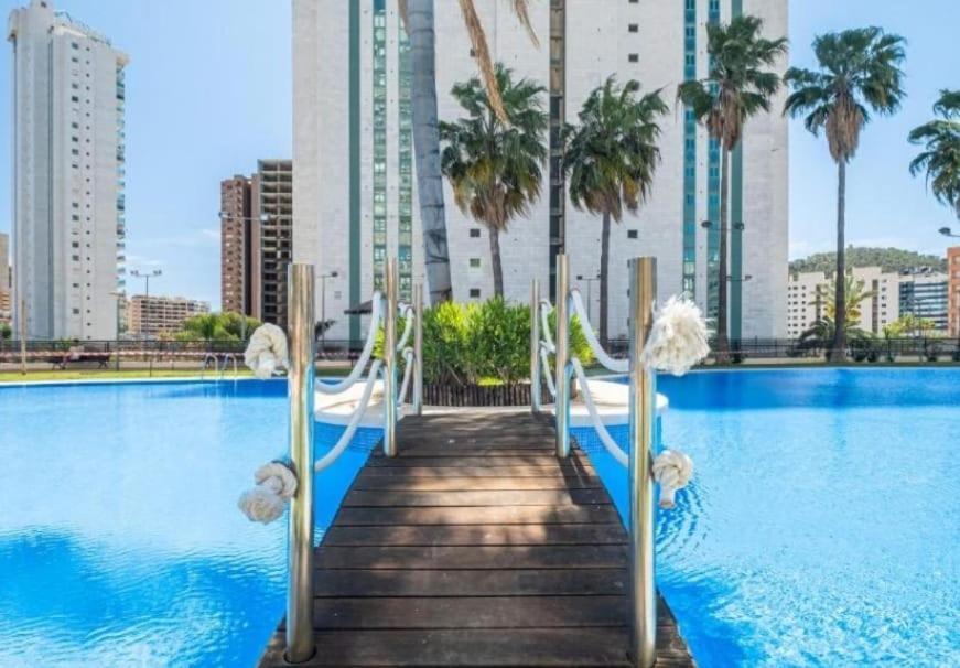 カーラ・デ・フィネストラット Benidorm Apartamento Segunda Linea Playaヴィラ エクステリア 写真